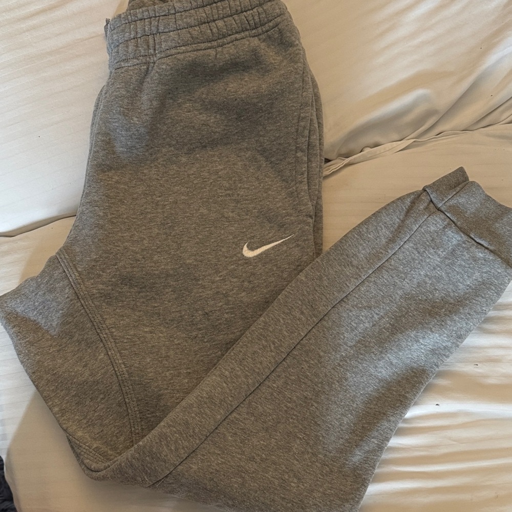 Nike Kids Heather Gray Joggers